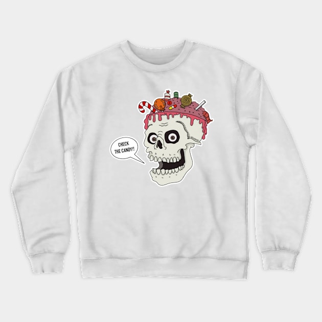 Dirty Crewneck Sweatshirt by Check The Candy